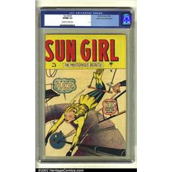 Sun Girl #3 Mile High pedigree (Marvel, 1948) CGC VF/NM 9.0 Off-white to white pages. As you woul...