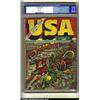 Image 1 : U.S.A Comics #2 (Timely, 1941) CGC GD+ 2.5 Off-white pages. Hitler appears in his crazy-looking c...