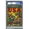 U.S.A Comics #10 (Timely, 1943) CGC FN- 5.5 Tan to off-white pages. Captain America is eliminatin...