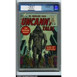 Uncanny Tales #38 White Mountain pedigree (Atlas, 1955) CGC FN+ 6.5 Off-white to white pages. In...