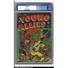 Young Allies Comics #4 (Timely, 1942) CGC VG+ 4.5 Cream to off white pages. Classic Red Skull cov...