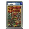 Young Allies Comics #18 (Timely, 1945) CGC VF 8.0 Off-white pages. On this Schomburg cover the Yo...