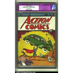 Action Comics #1 (DC, 1938) CGC Apparent VF- 7.5 Moderate (P). Unless you just happened upon this...