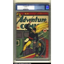 Adventure Comics #59 (DC, 1941) CGC VG- 3.5 Cream to off-white pages. This classic, early Golden...