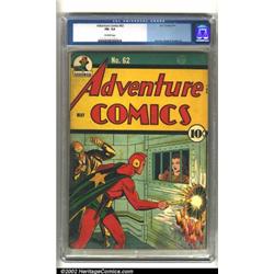 Adventure Comics #62 (DC, 1941) CGC FN- 5.5 Off-white pages. Sporting an classic Starman cover, t...