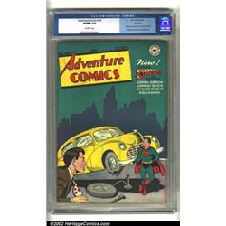 Adventure #103  D  pedigree (DC, 1946) CGC VF/NM 9.0 Off-white pages. Some minor foxing along the...