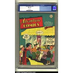 Adventure Comics #105 (DC, 1946) CGC NM- 9.2 Off-white pages. This campy cover features Superboy...