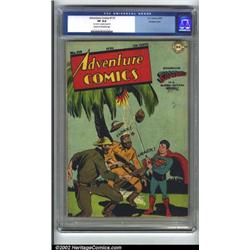Adventure Comics #115 Double cover (DC, 1947) CGC VF 8.0 Cream to off-white pages. This is an inc...