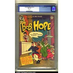 The Adventures of Bob Hope #10 (DC, 1951) CGC NM- 9.2 White pages. The brilliant white pages and...