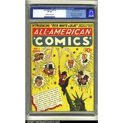All-American Comics #1 (DC, 1939) CGC VF 8.0 Off-white to white pages. Sheldon Mayer fans shouldn...