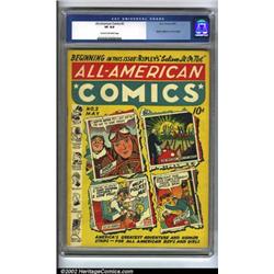 All-American Comics #2 (DC, 1939) CGC VF 8.0 Cream to off-white pages. This title, which would ev...