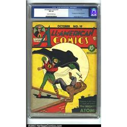 All-American Comics #19 (DC, 1940) CGC FN 6.0 Cream to off-white pages. POW! A Classic Golden Age...
