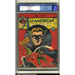 All-American Comics #27 (DC, 1941). CGC VF+ 8.5 Off-white pages Every superhero must have a sidek...