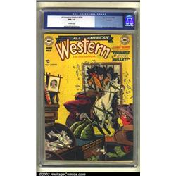 All-American Western #108 Hawkeye pedigree (DC, 1949) CGC NM 9.4 Off-white pages. Alex Toth contr...