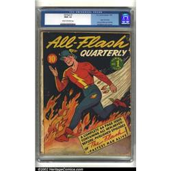 All-Flash #1 (DC, 1941) CGC FR/GD 1.5 Cream to off-white pages. A copy of one of the 50 Top Comic...