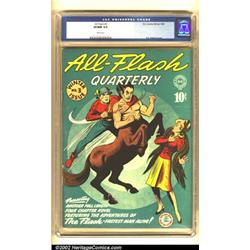 All-Flash #3 (DC, 1941) CGC VF/NM 9.0 White pages. Here is an incredibly high-grade copy of this...