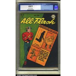 All-Flash #26 (DC, 1946) CGC VF/NM 9.0 Off-white to white pages. This book has to be one of the t...