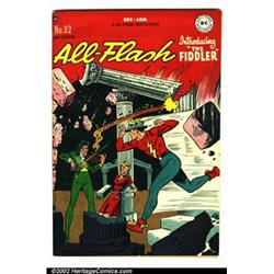 All-Flash #32 (DC, 1948). Condition: Fine+. A highly desirable book, this is the scarce last issu...