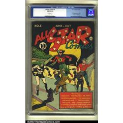All-Star Comics #5 (DC, 1941) CGC VG/FN 5.0 Off-white pages. The front cover image to this book i...