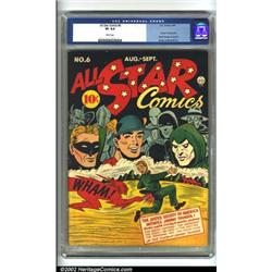 All-Star Comics #6 (DC, 1941) CGC VF 8.0 White pages. Here is a really nice copy of a book that i...