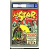 Image 1 : All-Star Comics #7 (DC, 1941) CGC FN/VF 7.0 Off-white to white pages. Batman, Superman and the Fl...