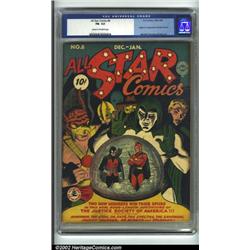 All-Star Comics #8 (DC, 1942) CGC FN- 5.5 Cream to off-white pages. Early All Star Comics issues...