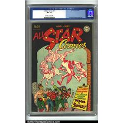 All-Star Comics #30 (DC, 1946) CGC VF- 7.5 Off-white to white pages. Consistently evocative cover...