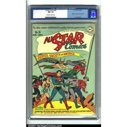 All-Star Comics #36 (DC, 1947) CGC NM+ 9.6 Off-white to white pages. A simply stunning book, this...