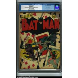 Batman #11 (DC, 1942) CGC FN/VF 7.0 Cream to off-white pages. One of the most requested issues fr...