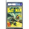 Image 1 : Batman #15 (DC, 1943) CGC VF 8.0 Off-white to white pages. Batman is wiping out the forces of evi...