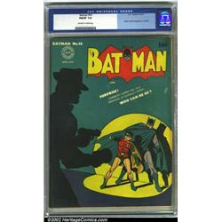 Batman #16 (DC, 1943) CGC FN/VF 7.0 Off-white to white pages. Alfred makes his historic first app...