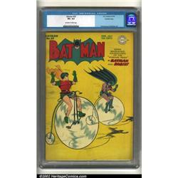Batman #29 Crowley pedigree (DC, 1945) CGC VF+ 8.5 Off-white to white pages. Only a few minor thu...