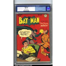 Batman #35 (DC, 1946) CGC NM- 9.2 Off-white to white pages. This is simply a terrific copy of an...