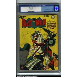 Batman #36 (DC, 1946) CGC FN+ 6.5 Off-white pages. The Penguin makes an appearance in this early...
