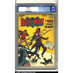 Batman #40 (DC, 1947) CGC VF+ 8.5 Off-white to white pages. Joker covers and stories are always i...