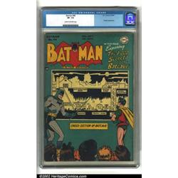 Batman #48 (DC, 1948) CGC VF- 7.5 Cream to off-white pages. Many longtime Batman collectors rank...