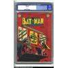 Image 1 : Batman #54 (DC, 1949) CGC VF 8.0 Off-white pages. The solid red background on this issue makes it...