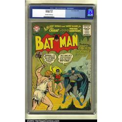 Batman #102 (DC, 1956) CGC VF/NM 9.0 Off-white to white pages. If you consider Showcase #4 to be...