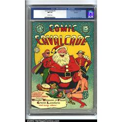Comic Cavalcade #5 Rockford pedigree (DC, 1943) CGC NM 9.4 Off-white pages. This pedigree book is...