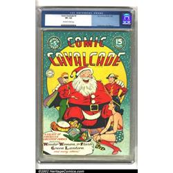 Comic Cavalcade #5 (DC, 1943) CGC VF+ 8.5 Off-white to white pages. Because of the giant size and...