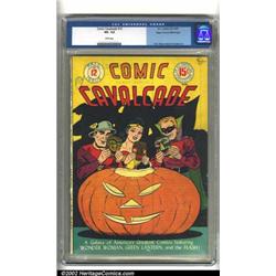 Comic Cavalcade #12 Mile High pedigree (DC, 1945) CGC VG- 3.5 White pages. H.G. Peter brings us a...