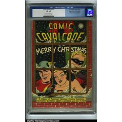 Comic Cavalcade #13 Mile High pedigree (DC, 1945) CGC VF 8.0 Off-white to white pages. After the...