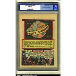Comic Cavalcade #nn (DC, 1944) CGC VF/NM 9.0 Off-white to white pages. This is the first of a ser...