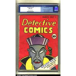Detective Comics #1 (DC, 1937) CGC GD/VG 3.0 Cream to off-white pages. One of the rarest of all t...