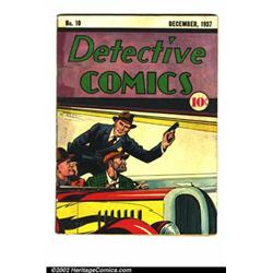Detective Comics #10 (DC, 1937) Condition: Apparent GD. Considering how rare and expensive pre-he...