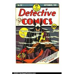 Detective Comics #31 (DC, 1939) Condition: Apparent VG/FN Possibly as recognizable as Detective #...
