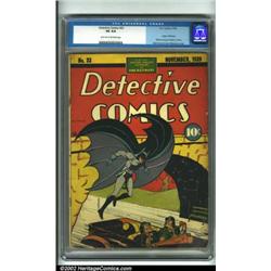 Detective Comics #33 (DC, 1939) CGC VG 4.0 Light tan to off-white pages. One of the most sought-a...