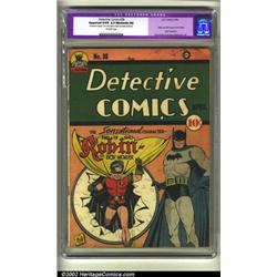 Detective Comics #38 (DC, 1940) CGC Apparent GD/VG 3.0 Moderate (A) Off-white pages. With this la...