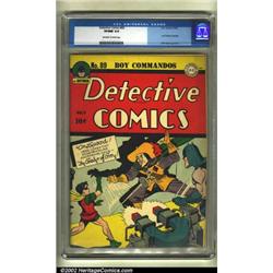 Detective Comics #89 (DC, 1944) CGC VF/NM 9.0 Off-white to white pages. This issue features the s...