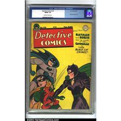 Detective Comics #122 (DC, 1947) CGC FN/VF 7.0 Off-white to white pages. Catwoman storms in to ma...